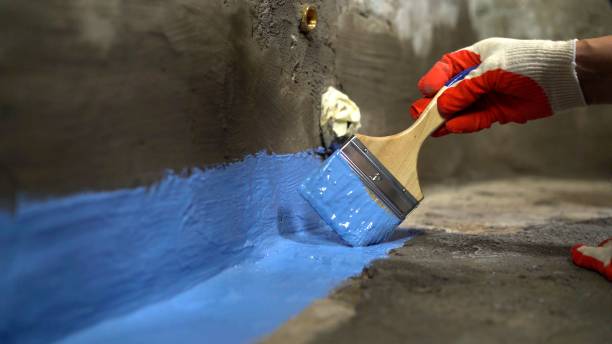 Commercial Emergency Waterproofing project at a Fairport, NY business property by SJ Waterproofing Pros